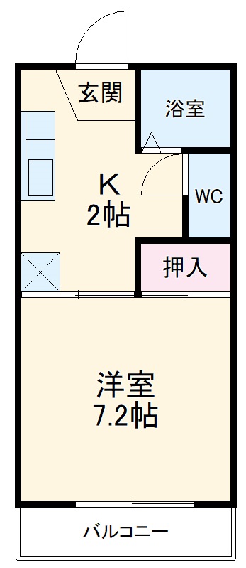 メイプル高島の間取り