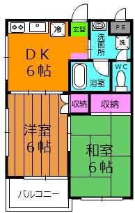 セントヒルズ本八幡の間取り