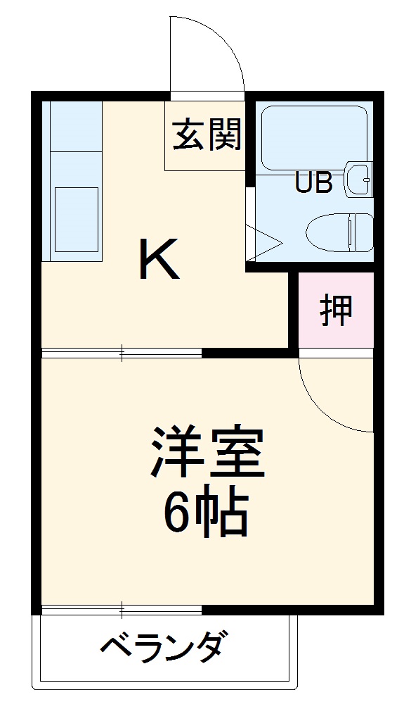 シャトレBの間取り