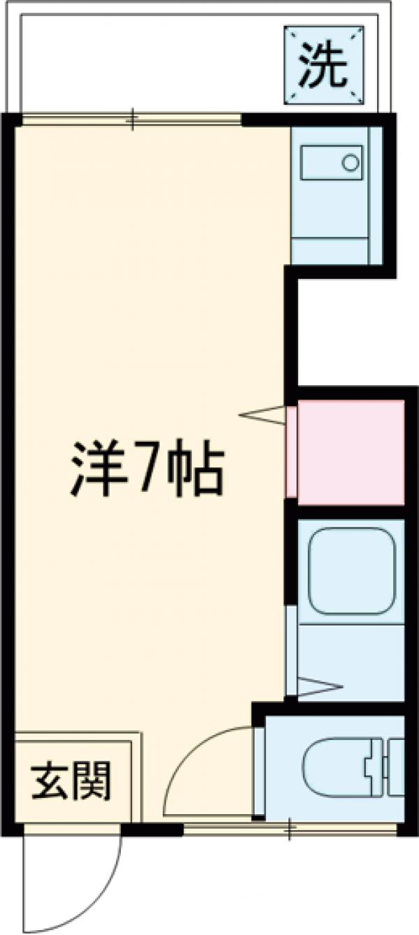 トノブール西荻の間取り