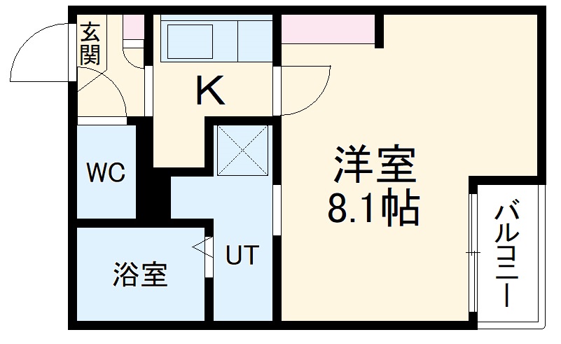 エル前之輪の間取り