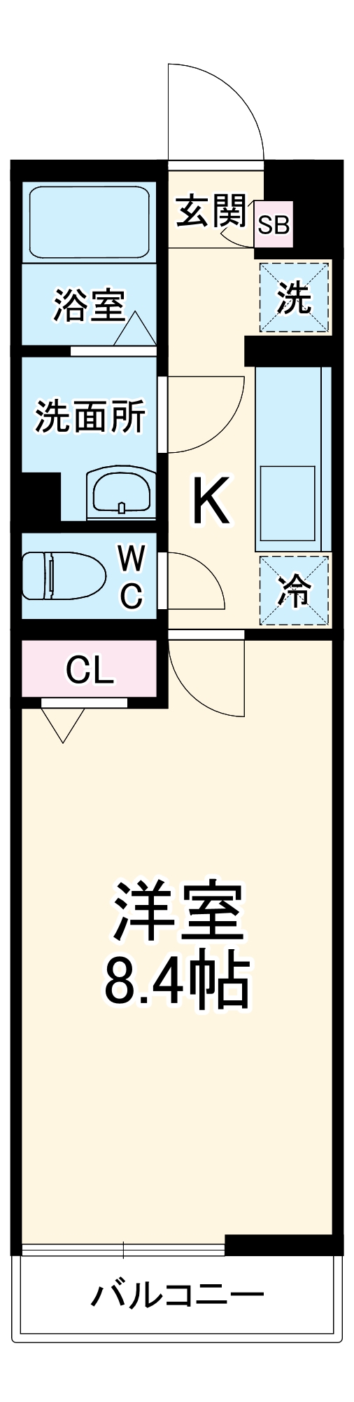 リブリ・NeoVitaの間取り