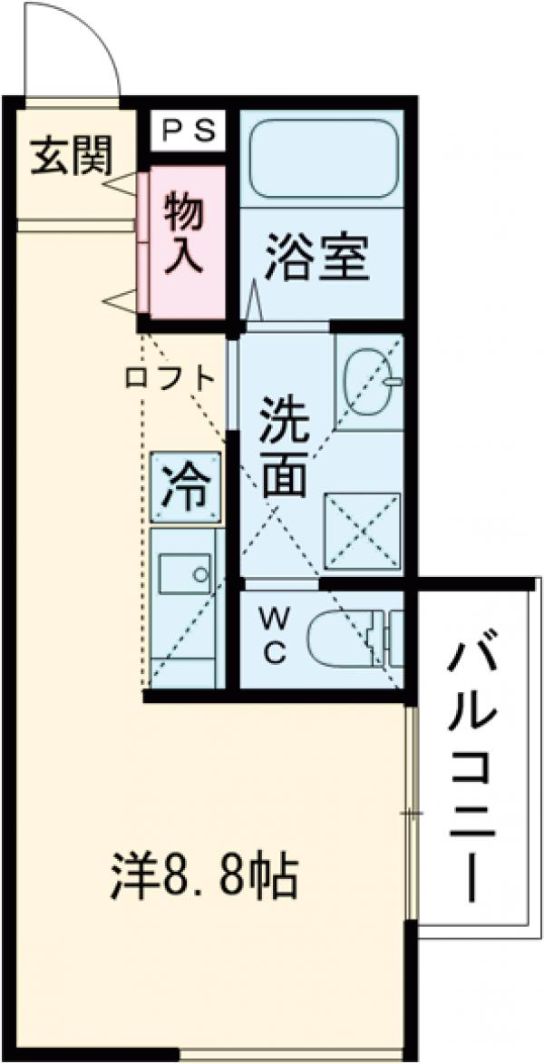 ミリオンハイツ綾瀬B棟の間取り