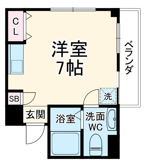 ハピネスMの間取り