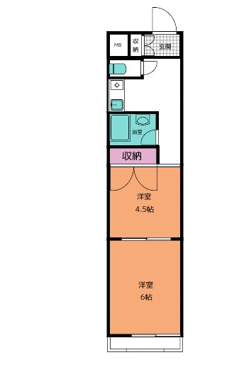 高野ビルの間取り