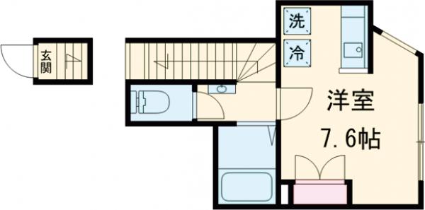アリビオ立川の間取り