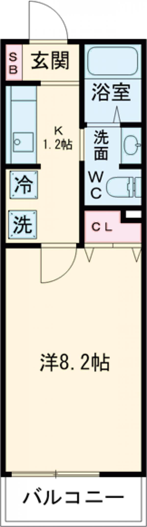 アビタシオン9の間取り