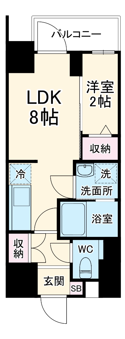 オーパスホームズ南行徳の間取り
