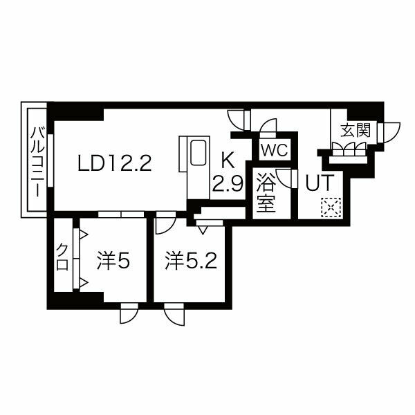LINEAR STYLEの間取り