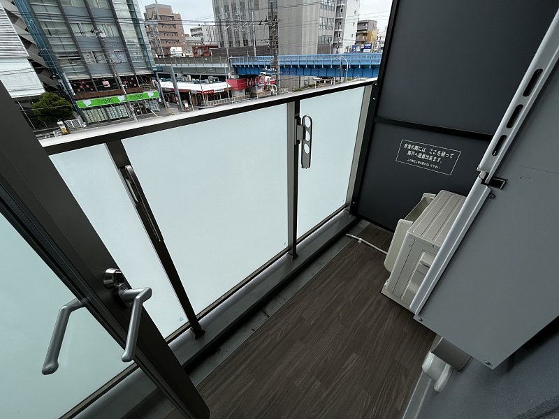 12/28 バルコニー