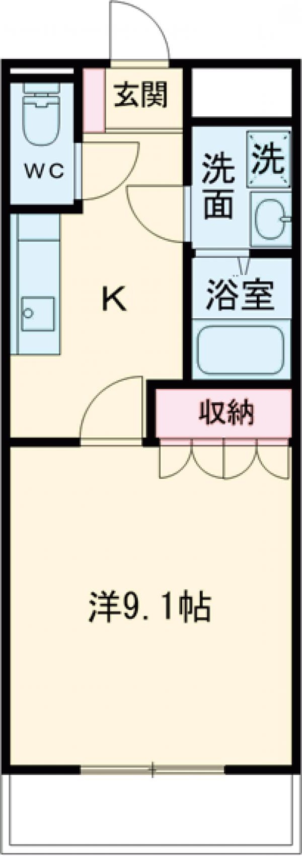ヴェルジェの間取り