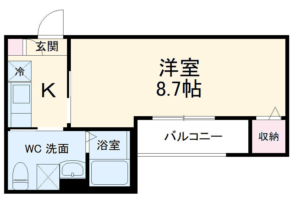 CRASTINE豊が丘の間取り