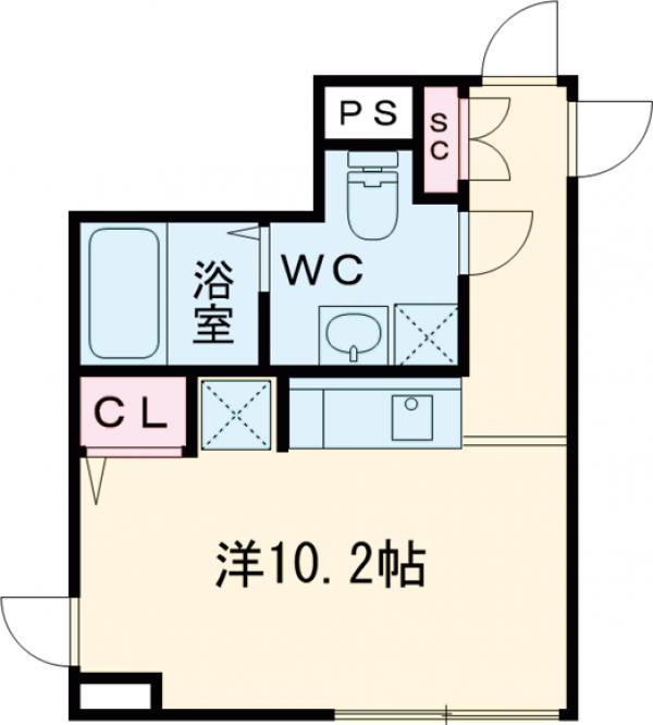 ASTILE三軒茶屋Ⅳの間取り