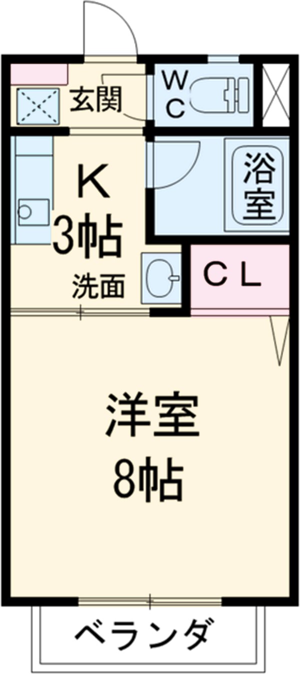 エクセル井田の間取り