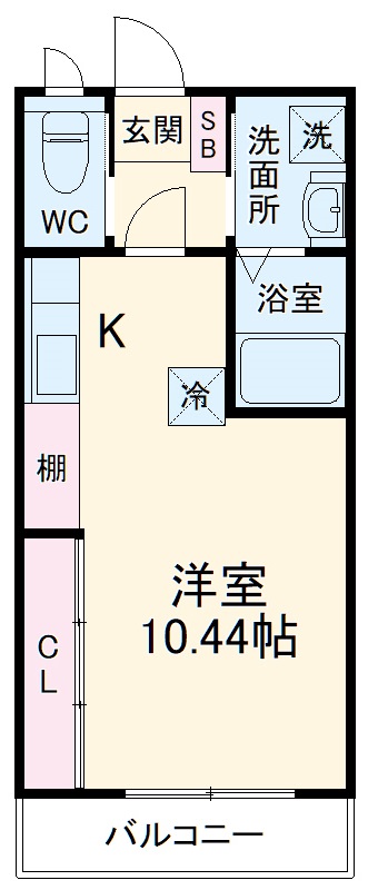モーゲンロートの間取り