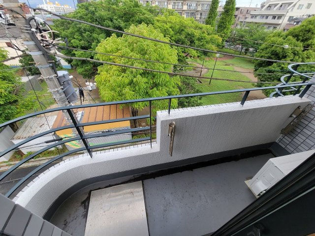 12/27 バルコニー