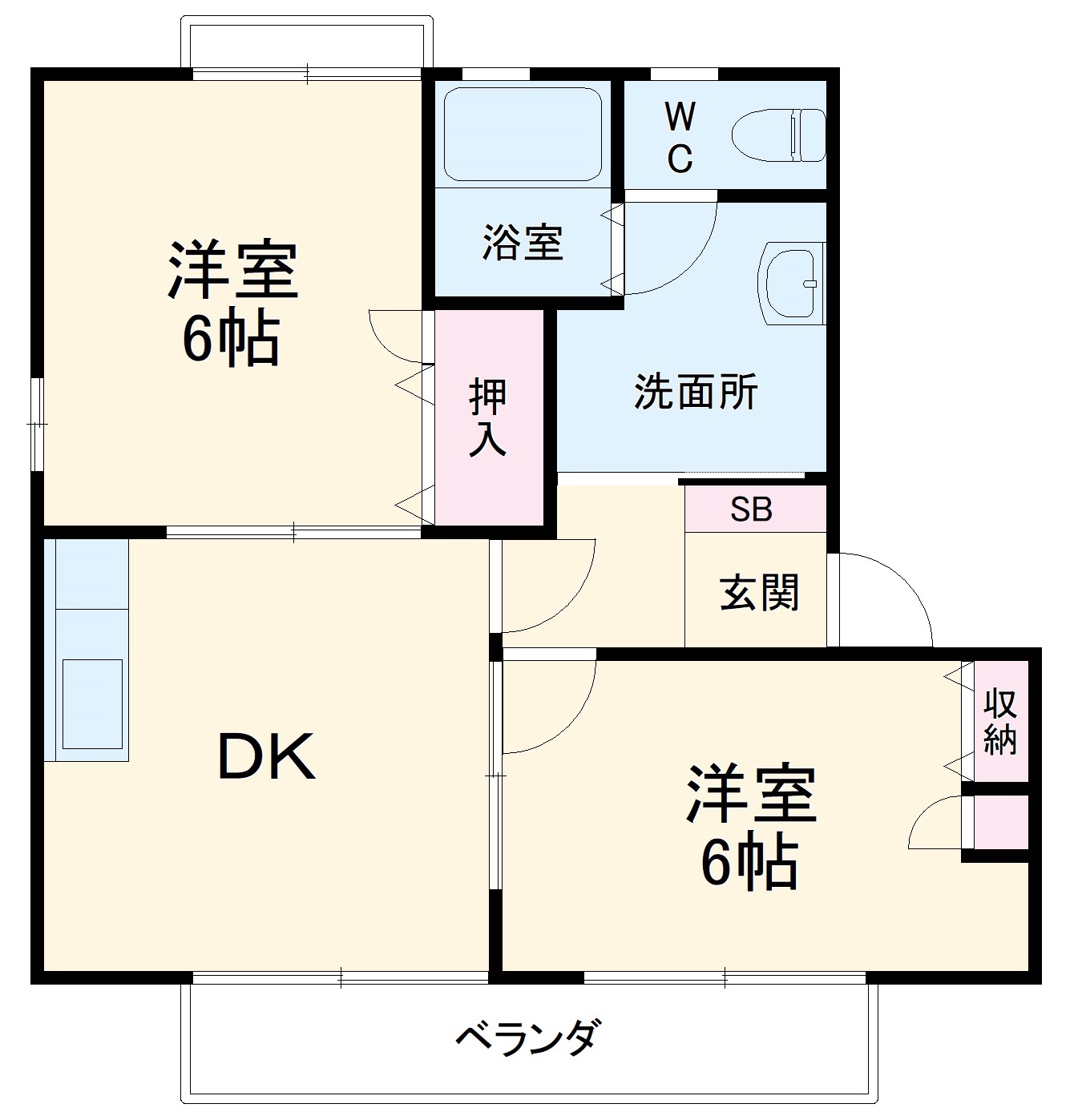 マルシイⅡの間取り