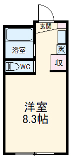 ニューロイヤルスズキの間取り
