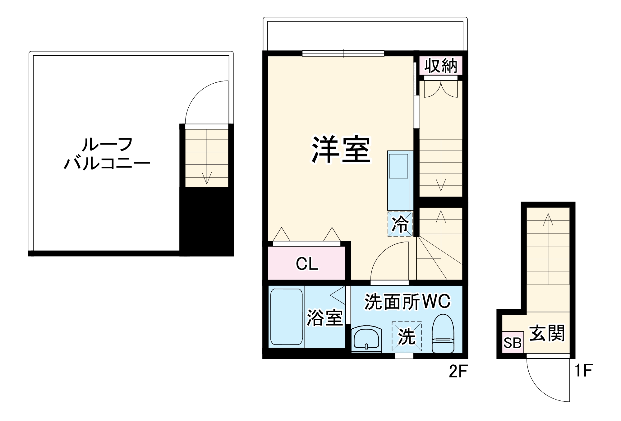 上尾ATAGO BASEの間取り