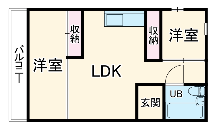 ETハイツの間取り
