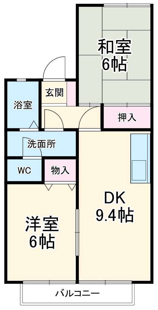 カーサ・ベルデの間取り