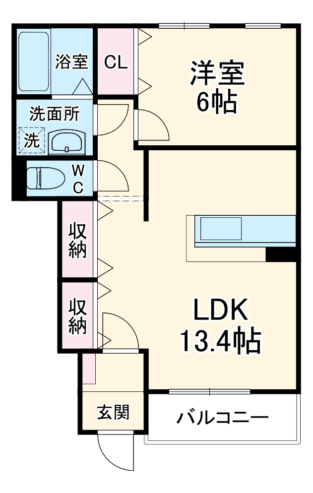 フェリーチェK・S・Kの間取り