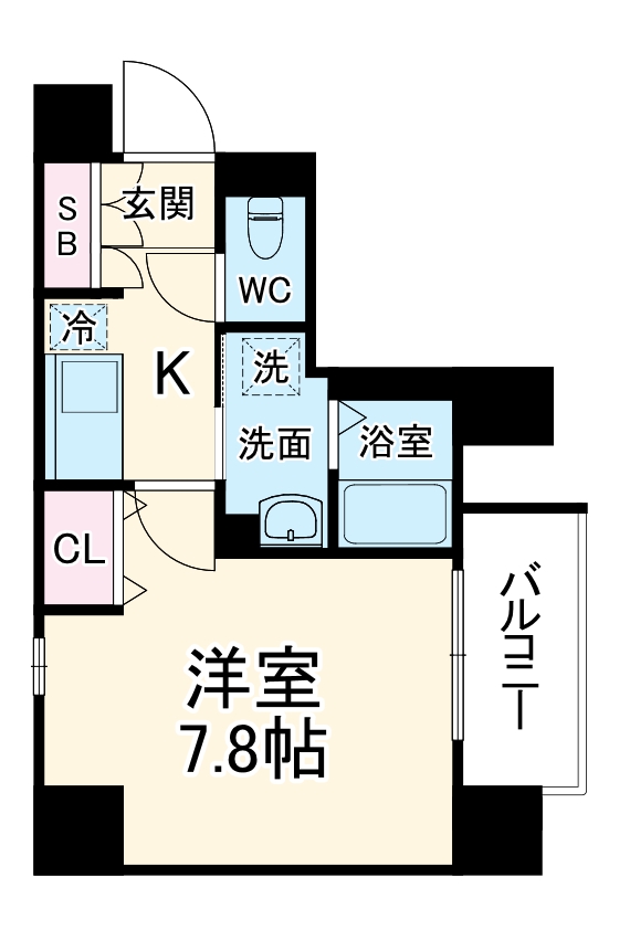 リヴシティ浦和常盤弐番館の間取り
