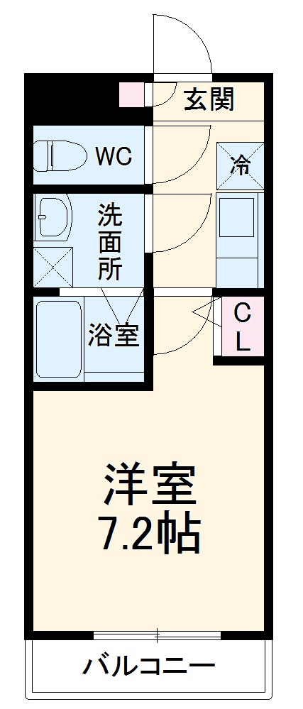 belle villeの間取り