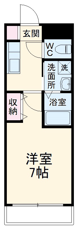 伊勝M.S浦安の間取り