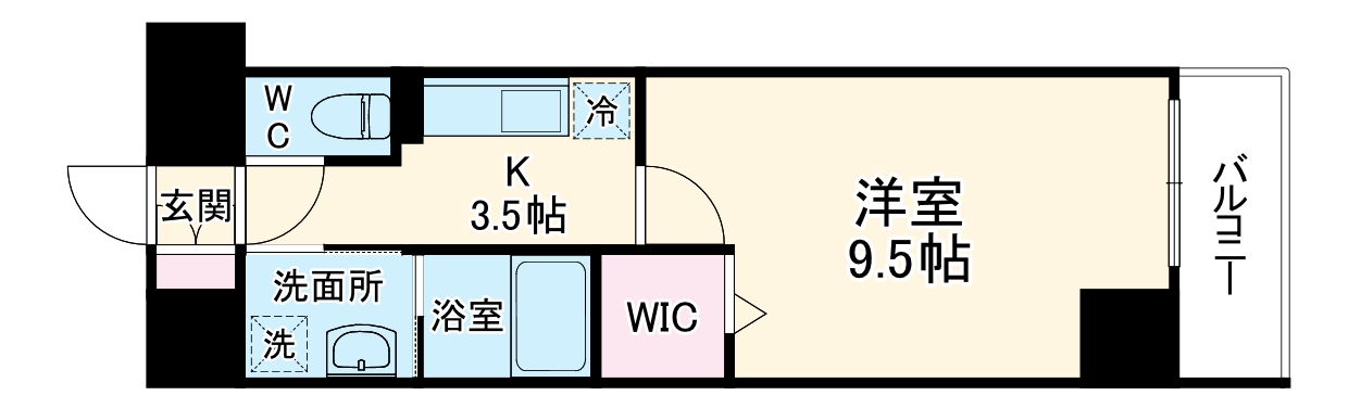 グレースクレスト八潮の間取り