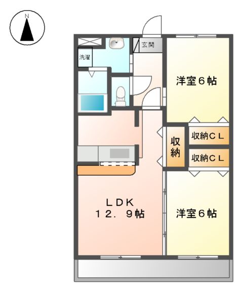 エクセレントSの間取り