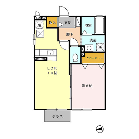 セピアコートの間取り