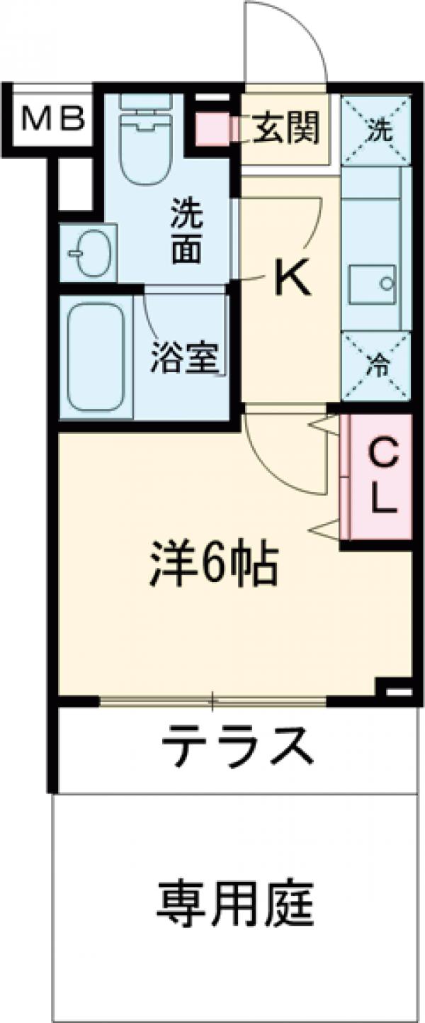 XEBEC旗の台の間取り