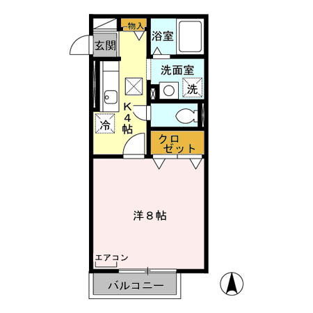 アーティファクト A棟の間取り