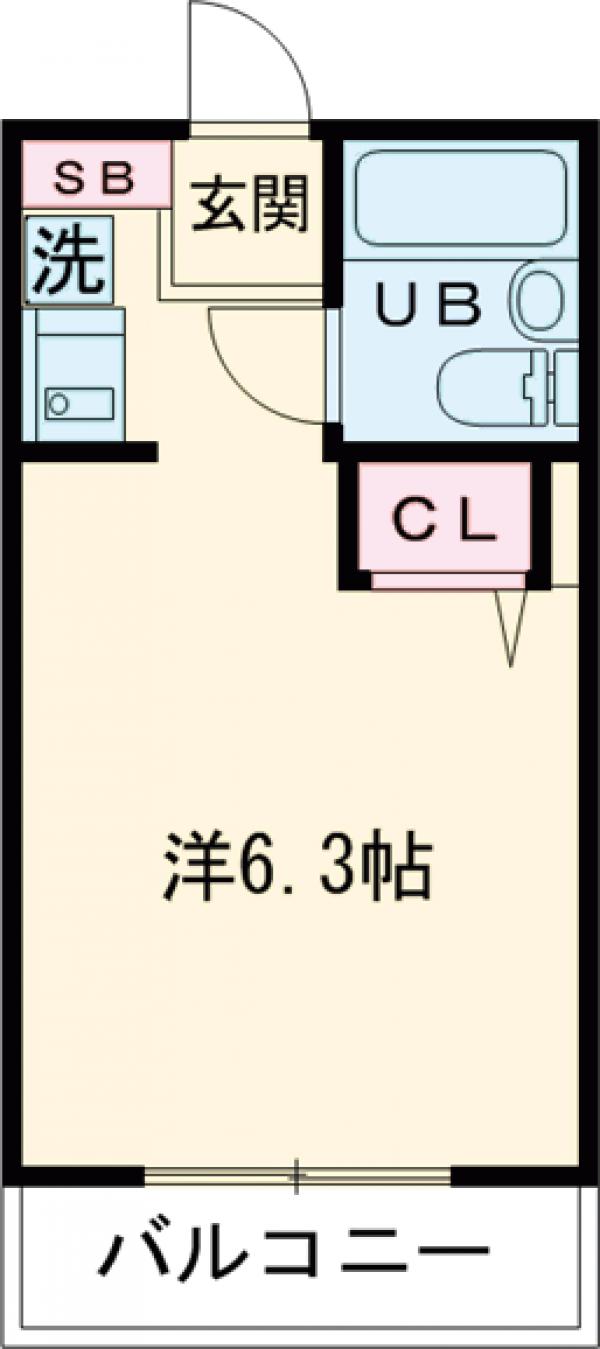 シャロームⅡの間取り