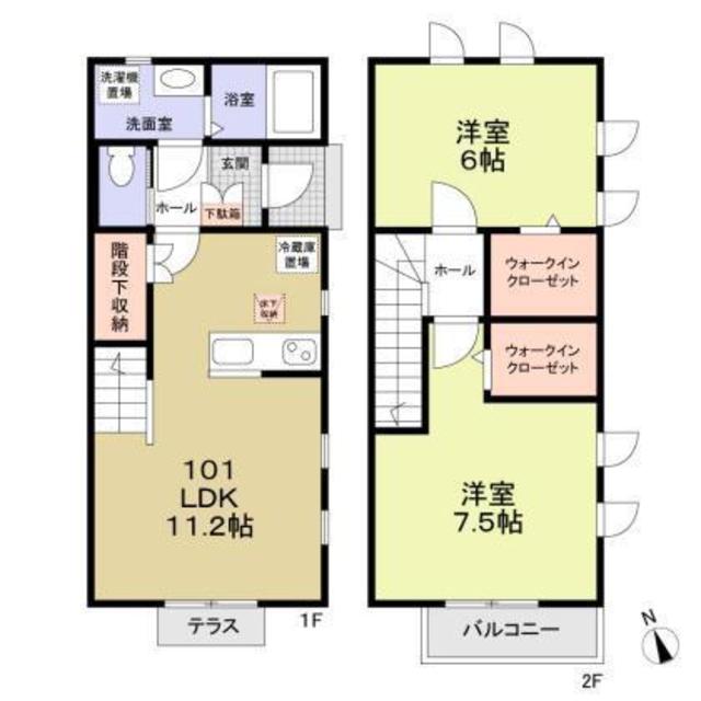 LupinusSengawaの間取り