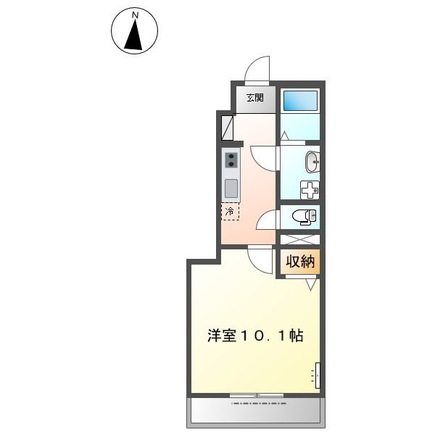サンフローラAの間取り