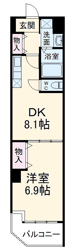 ボナール・レーブの間取り