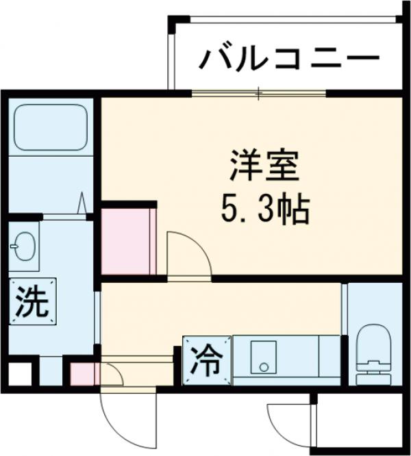 MELDIA堀之内3丁目の間取り