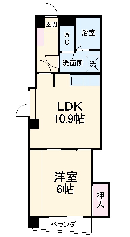 庄内ハウスの間取り