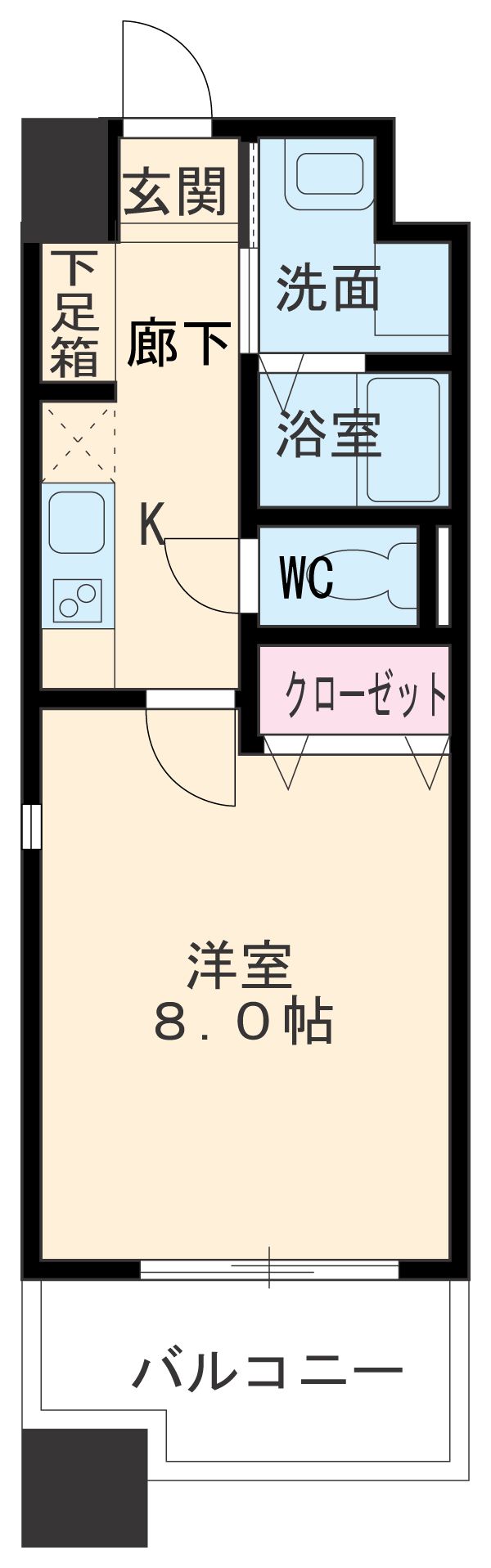 S-FORT浄心の間取り