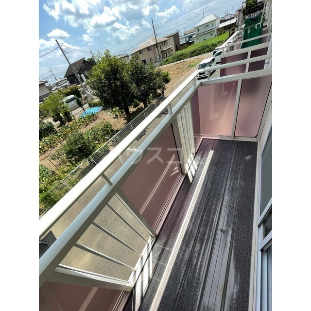 12/25 バルコニー