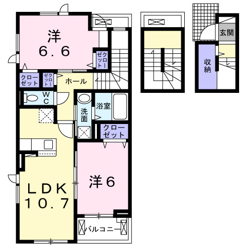 モダンライツの間取り