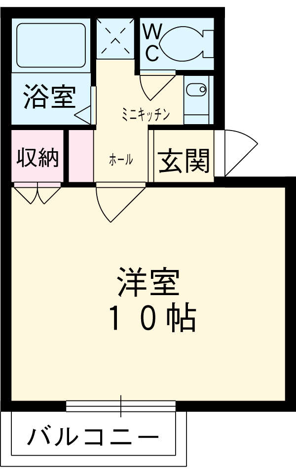 グリーンハイツの間取り