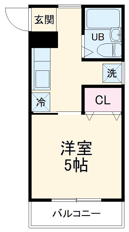 旭ハイツの間取り
