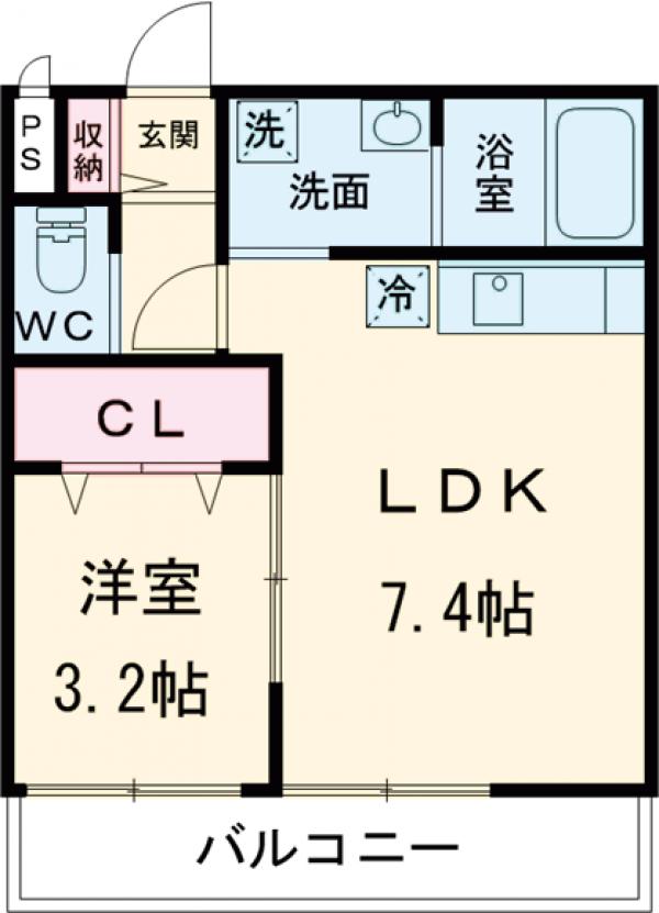マレッタ京都天神川の間取り