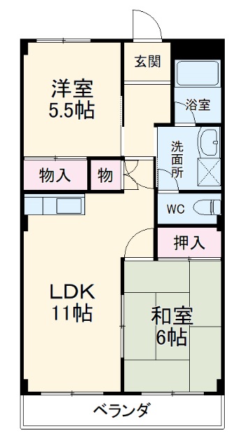 スティルネス洋の間取り