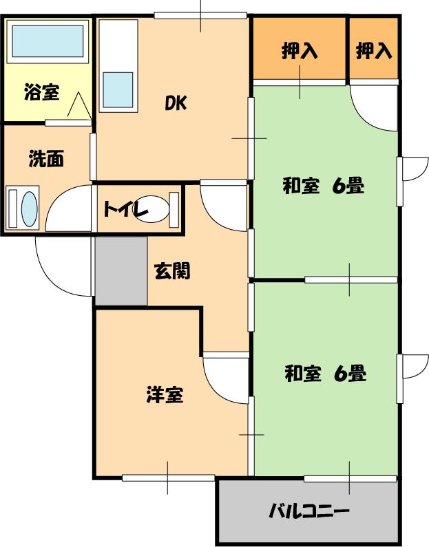 サニーウェルの間取り