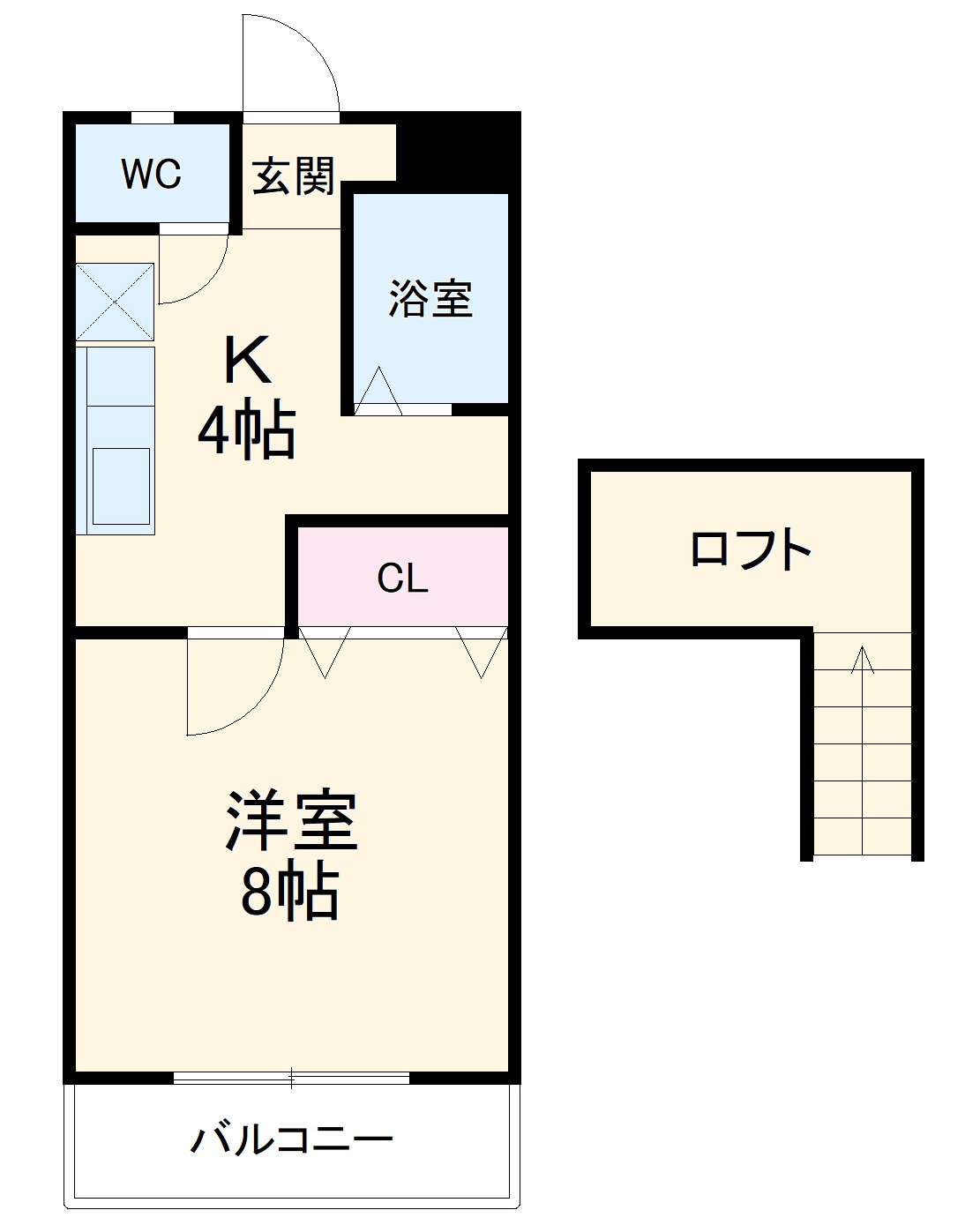 サンハイツサノックス C棟の間取り