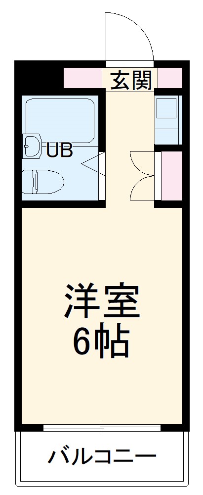 神明マンションの間取り